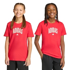 Camiseta infantil adidas Universitária - Foto 1