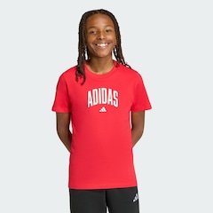 Camiseta infantil adidas Universitária - Foto 3