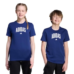 Camiseta infantil adidas Universitária - Foto 1
