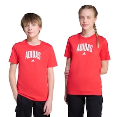 Camiseta infantil adidas Universitária - Foto 1