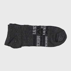 Kit de Meias Under Armour Cano Curto Essentials NS com 3 Pares - Adulto - Foto 4
