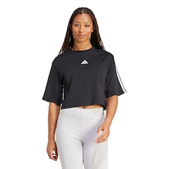Camiseta Feminina Adidas Essentials Solta Três Listras - Foto 1