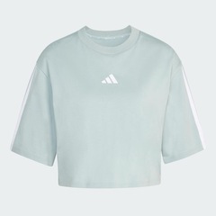 Camiseta Feminina Adidas Essentials Solta Três Listras - Foto 2