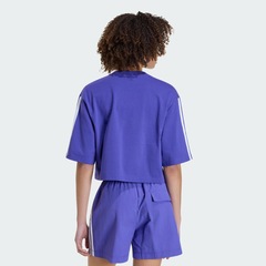 Camiseta Feminina Adidas Essentials Solta Três Listras - Foto 3