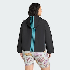 Blusão de Moletom com Capuz Feminino adidas x FARM Plus Size - Foto 3
