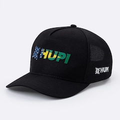 Boné Adulto HUPI Brasil Aba Curva - Foto 1