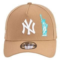 Boné Masculino New Era 940 A-Frame New York Yankees Estatua Liberdade - Foto 4