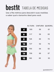 Saia Short Infantil Best Fit Light - Foto 3