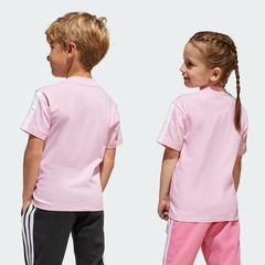 Camiseta Infantil Adidas Seasonal Essentials Tiberio Três Listras - Foto 7