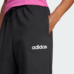 Calça Moletinho Feminina Adidas Essentials Linear Cuffed - Foto 6