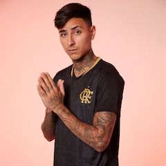 Camisa Flamengo Brook Preta Braziline Masculino - Foto 4