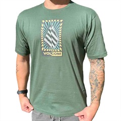 Camiseta Volcom Warble WT25 Masculina - Foto 1