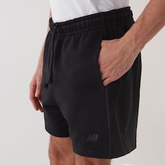 Short New Balance Moletom Athletics Small Logo 5" Masculino - Foto 4
