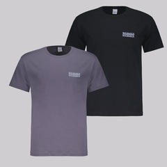 Camiseta Nicoboco Tianno - 2 Unidades - Masculina - Foto 1