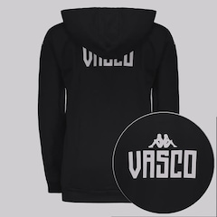 Blusão de Moletom Masculino do Vasco 2025 Kappa Viagem - Foto 2