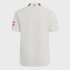 Camisa Manchester United III 23/24 adidas Infantil - Foto 2