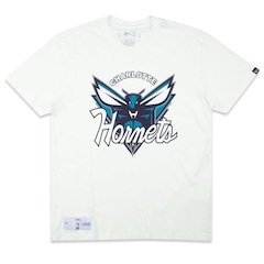 Camiseta New Era Charlotte Hornets Fanpage Masculina - Foto 1