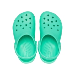 Sandália Crocs Classic Clog Kidst Lagoon - Unissex - Foto 4
