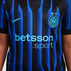 Camisa Inter de Milão I 25/26 Nike Torcedor Pro Infantil - Foto 4