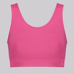 Top + Shorts Selene Canelado sem Costura Feminino - Foto 1