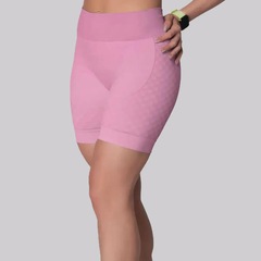 Top + Shorts Selene Quadriculado com Bojo Removível Feminino - Foto 5