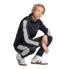 AGASALHO MOLETOM ADIDAS TRÊS LISTRAS MASCULINO - Foto 3