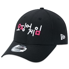 Boné Masculino New Era 9Forty Netflix Logo Round 6 Game - Foto 1