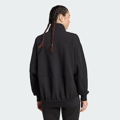 Top Feminino Adidas ALL SZN Soft Lux Loose Full-Zip - Foto 3