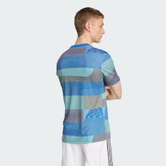 Camisa Pré-Jogo Real Madrid 25/26 Masculina Adidas - Foto 3