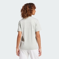 Camiseta Feminina Adidas Lounge Verbiage - Foto 3