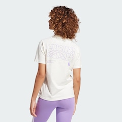 Camiseta Feminina Adidas Lounge Verbiage - Foto 3