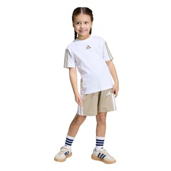 Conjunto Camiseta + Shorts Infantil adidas Essentials - Foto 1