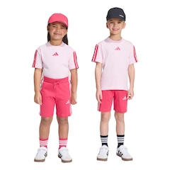 Conjunto Camiseta + Shorts Infantil adidas Essentials - Foto 1