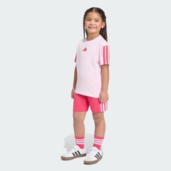 Conjunto Camiseta + Shorts Infantil adidas Essentials - Foto 3