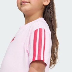 Conjunto Camiseta + Shorts Infantil adidas Essentials - Foto 7
