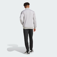 Agasalho Moletinho Masculino Adidas Sportswear Basic Três Listras - Foto 3