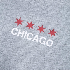 Blusão de Moletom Masculino New Era Chicago Bulls NBA Winter Sports Canguru - Foto 5