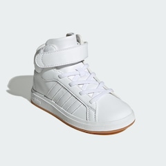 Tênis Infantil Adidas Grand Court Mid - Foto 6