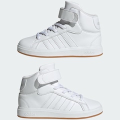 Tênis Infantil Adidas Grand Court Mid - Foto 8