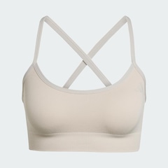 Top Feminino Adidas Workout Essentials de Suporte Leve - Foto 2