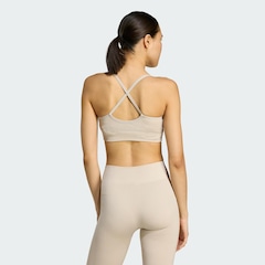 Top Feminino Adidas Workout Essentials de Suporte Leve - Foto 3