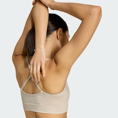 Top Feminino Adidas Workout Essentials de Suporte Leve - Foto 5