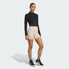 Calça Legging de Malha Feminina Adidas Workout Essentials de 4 polegadas - Foto 4
