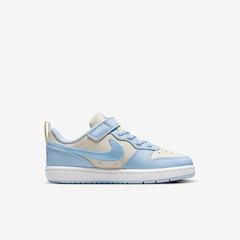 Tênis Nike Court Borough Low Recraft - Júnior - Foto 1