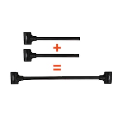Kit Barra Supino e Alça Kettlebell Yangfit Com Ajuste Rápido - Foto 5