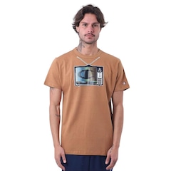 Camiseta Masculina Champion Malhão Mc Logo Channel - Foto 1