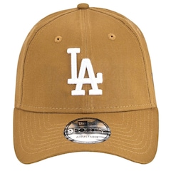 Boné Masculino New Era 940 Snap Los Angeles Dodgers MLB Basic Kaki - Foto 3