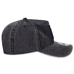 Boné Masculino New Era 940 A-Frame Los Angeles Dodgers Snow Wash Cinza - Foto 7