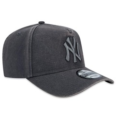 Boné Masculino New Era 940 AFrame New York Yankees MLB Tonal Snow Wash - Foto 4