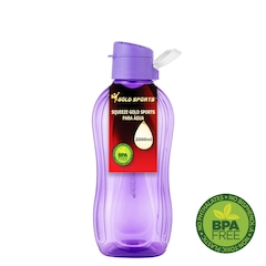 Garrafa Squeeze Plástica Gold Sports Resistente II Translucida - 2L - Foto 2
